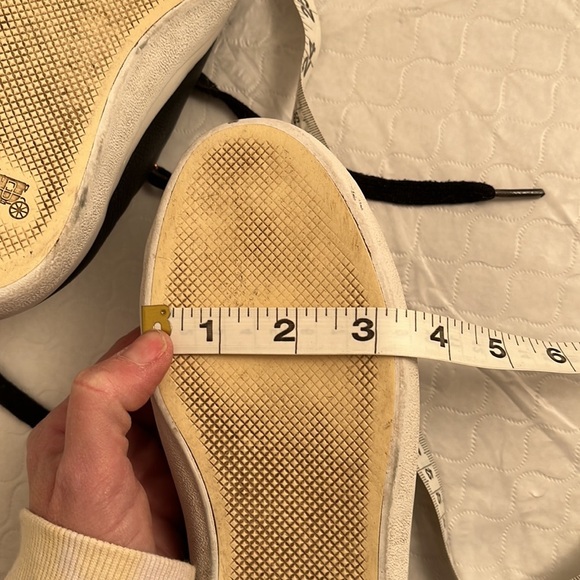 Coach Empire Zipper black leather low top sneakers - Picture 10 of 10